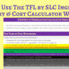 ingredient inventory, commercial & ingredient costing workbook tool